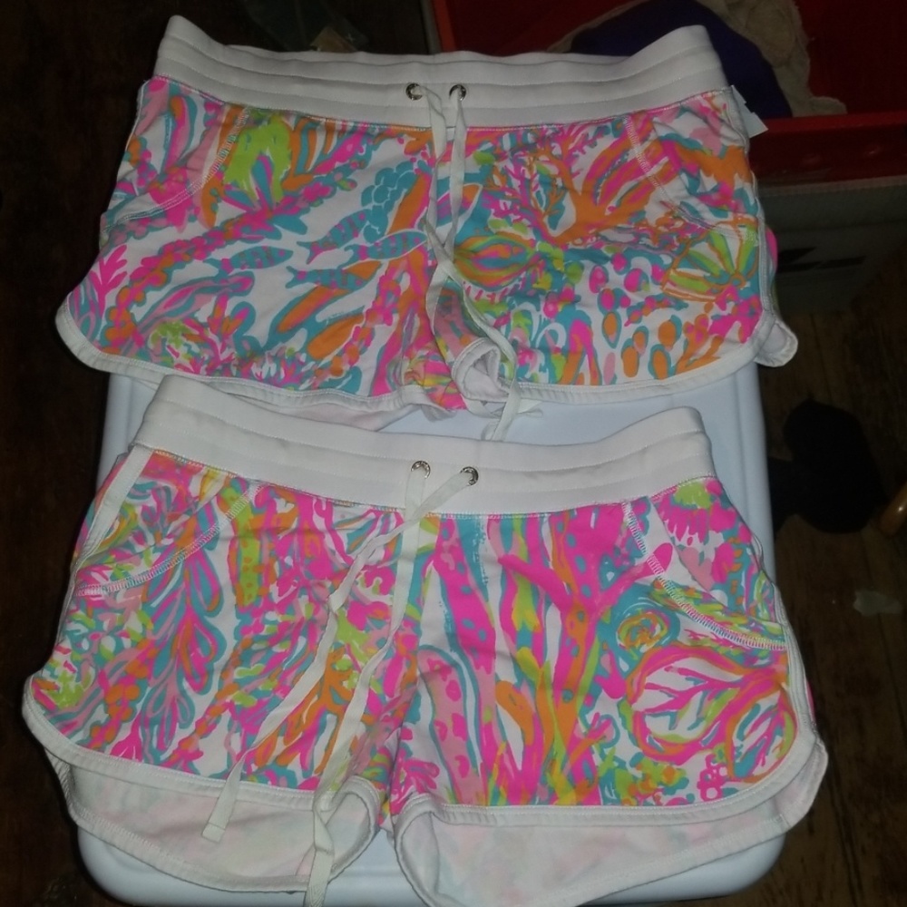 Lilly Pulitzer Chrissy 3" Beach short Shorts scuba to cuba NWOT sz xxs preppy - Picture 3 of 6